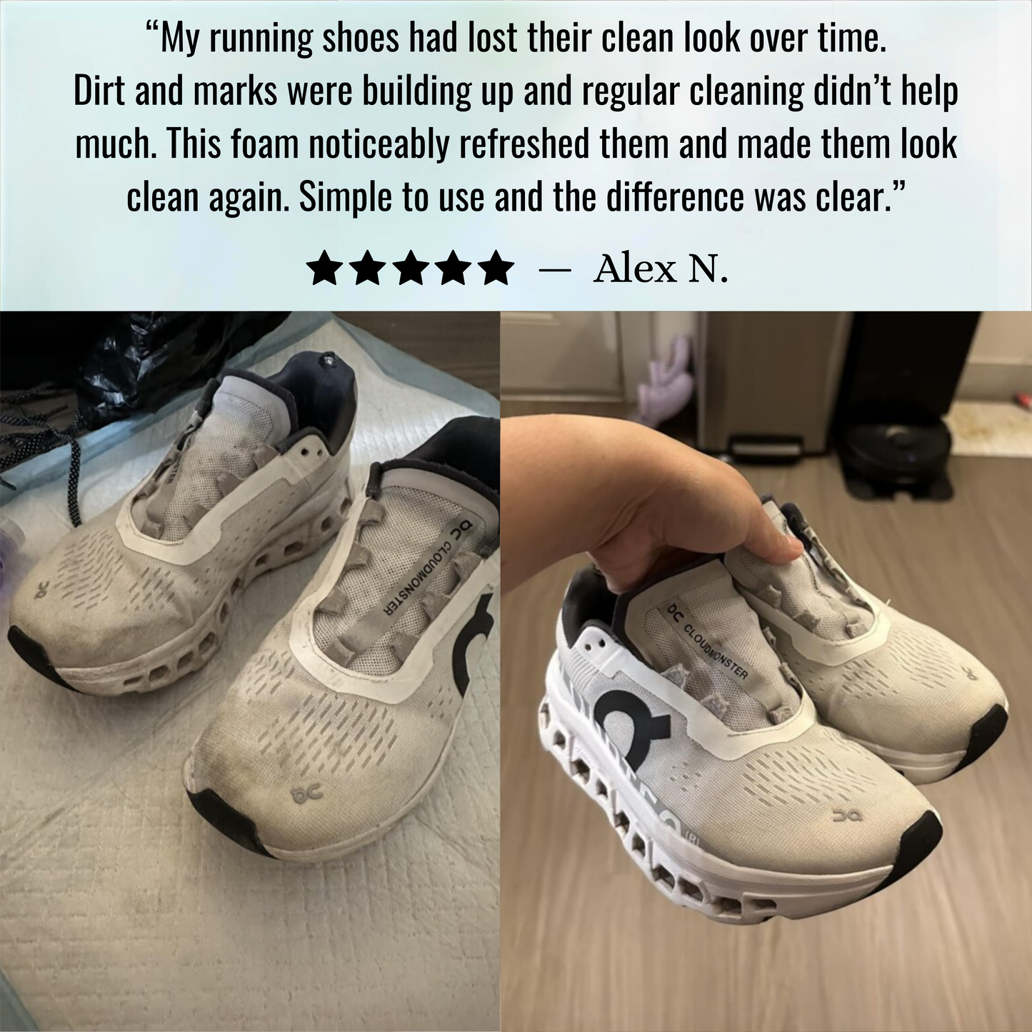 Nekelon – Shoe Foam Cleaner